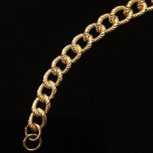18k gold plated bracelet